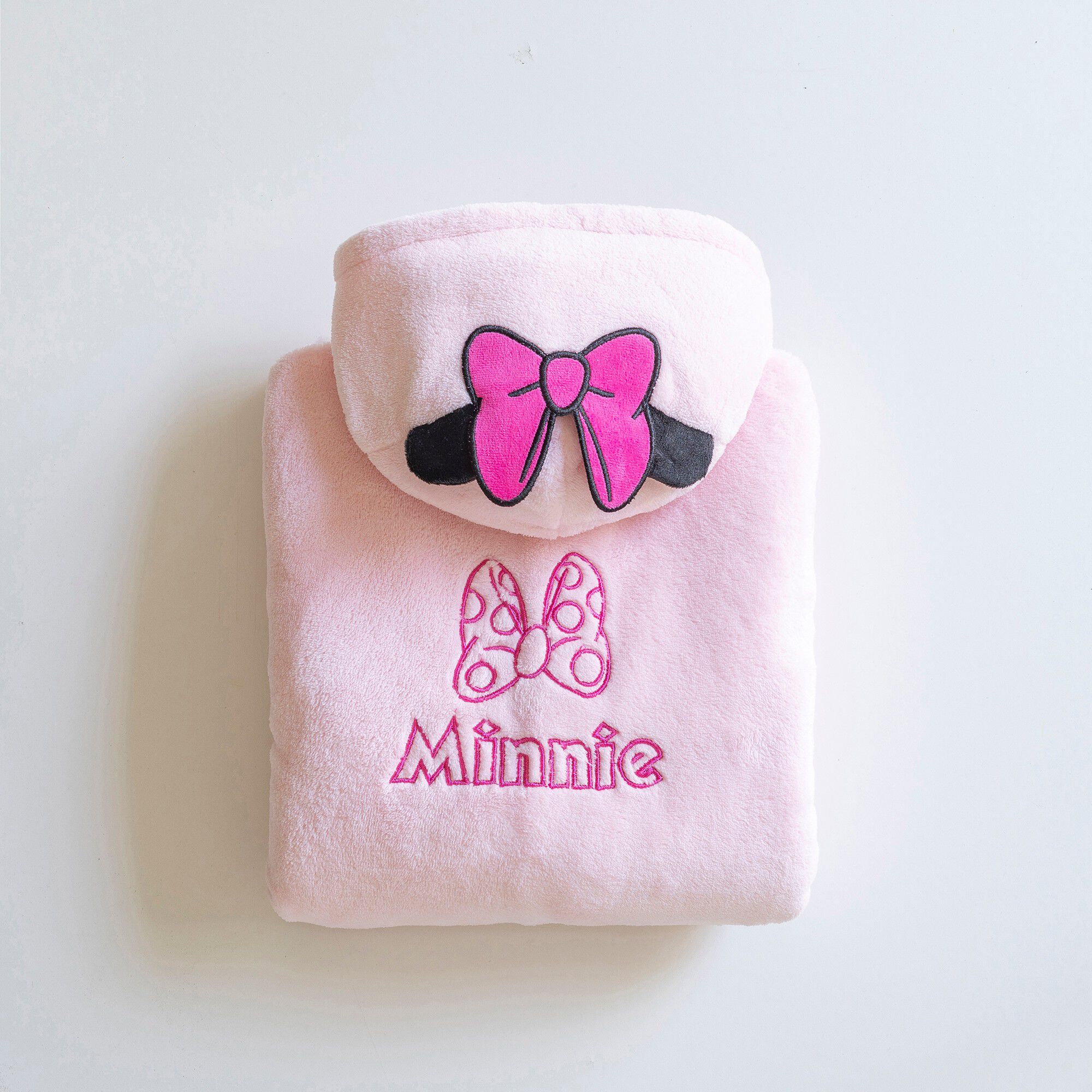 Robe de chambre enfant Minnie à capuche