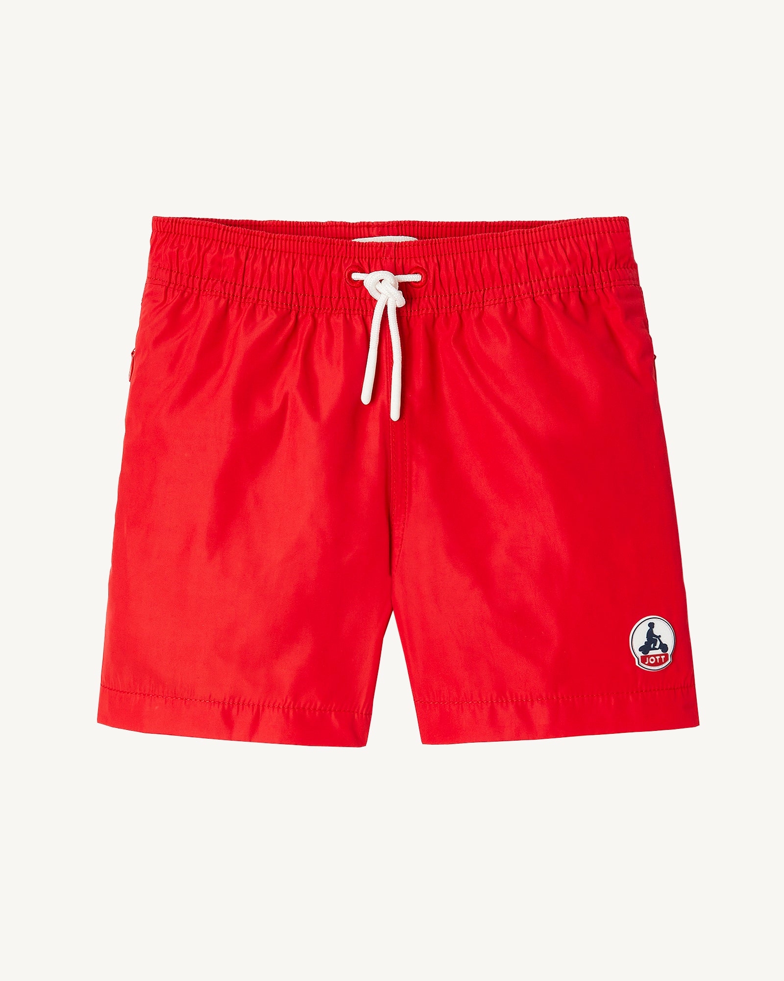 Short de bain Rouge vif enfant Cassis