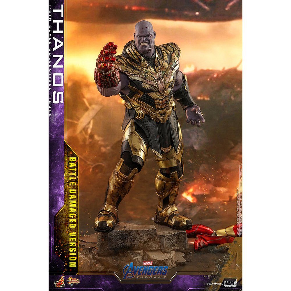 Hot Toys Actionfigur Battle Damaged Thanos - Marvel Avengers Endgame