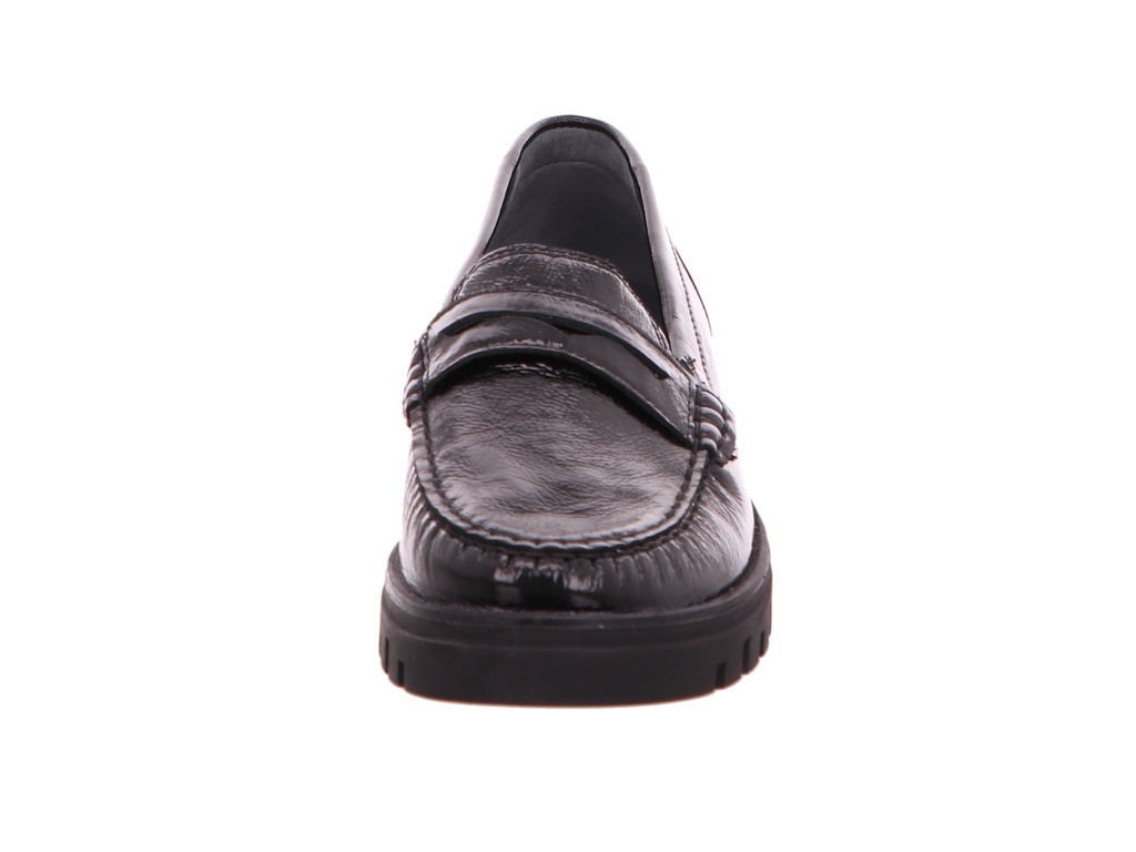 WALDLÄUFER Sportliche Slipper schwarz 723502
