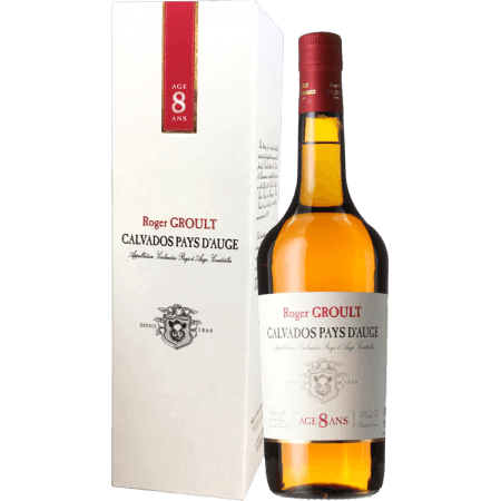 CALVADOS 8 ANS D'AGE - ROGER GROULT - AVEC ETUI