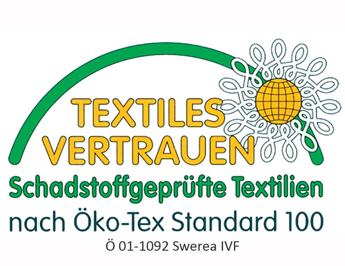 Kissenbezug Farbenspiel, beties (1 Stück), ca. 30x50 cm Kissenhülle Dekokissen Uni (Platin)