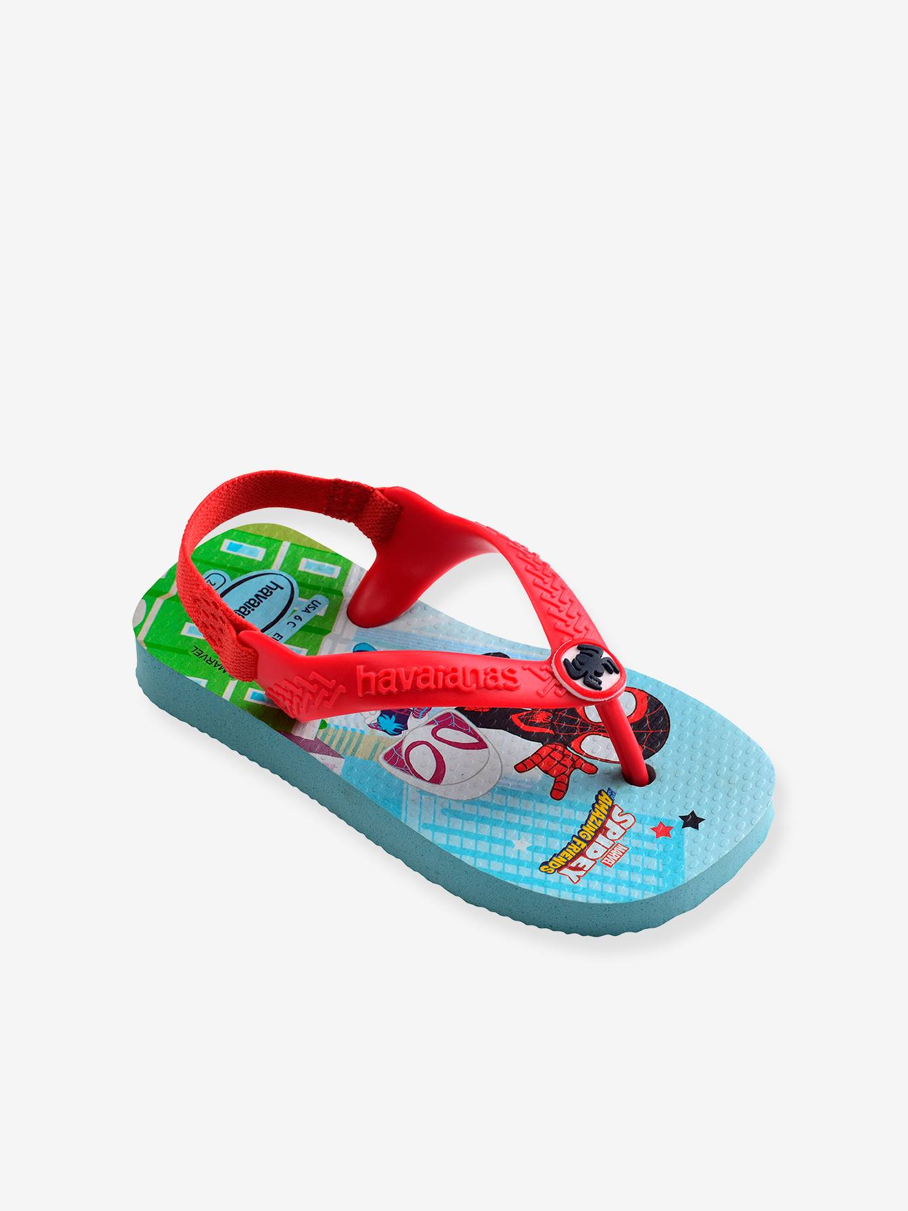 Tongs bébé Marvel HAVAIANAS® bleu