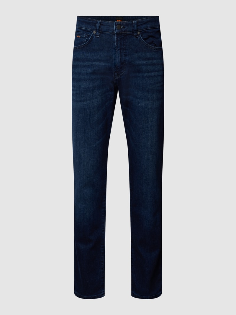 Jeans im 5-Pocket-Design Modell 'Maine' in dunkelblau