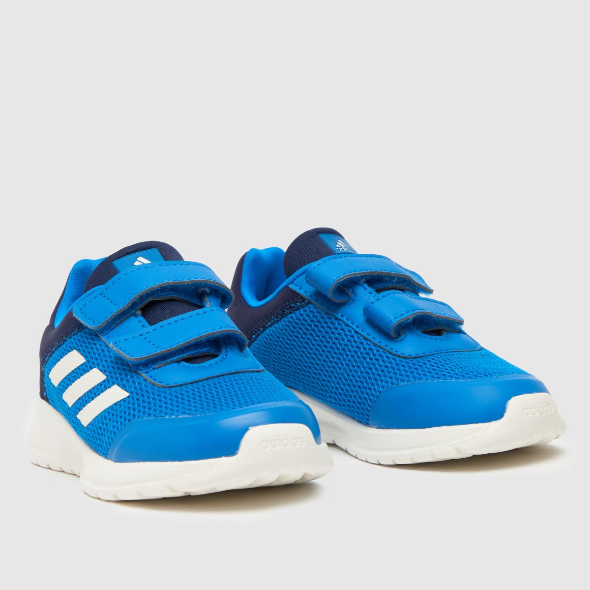 adidas blå tensaur run 2.0 pojkar småbarnsskor