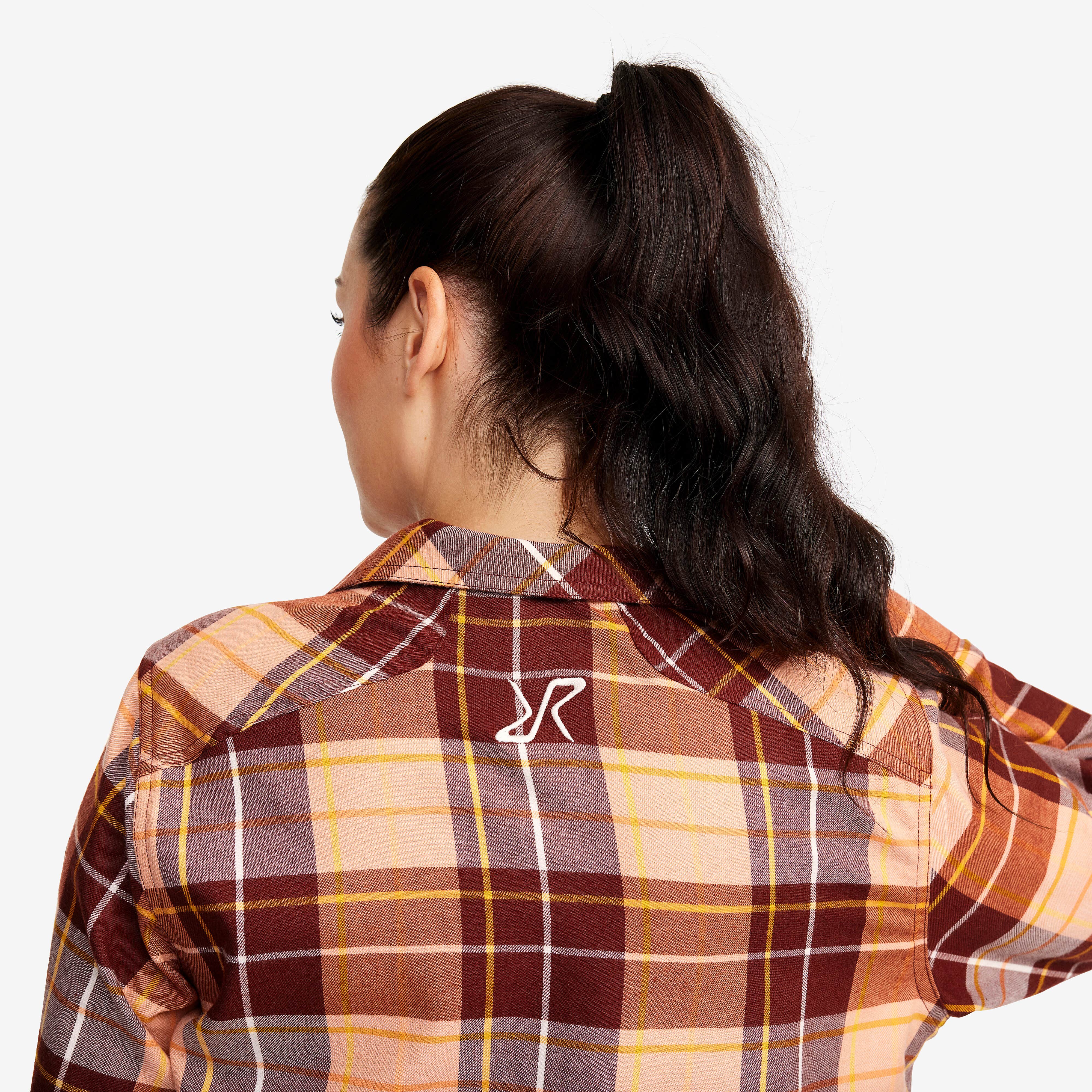 Flannel Shirt Femme Toasted Nut