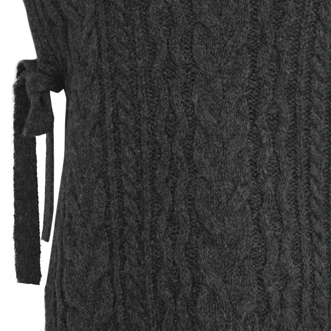 Damen Umstands-Strickpullunder mit Rollkragen