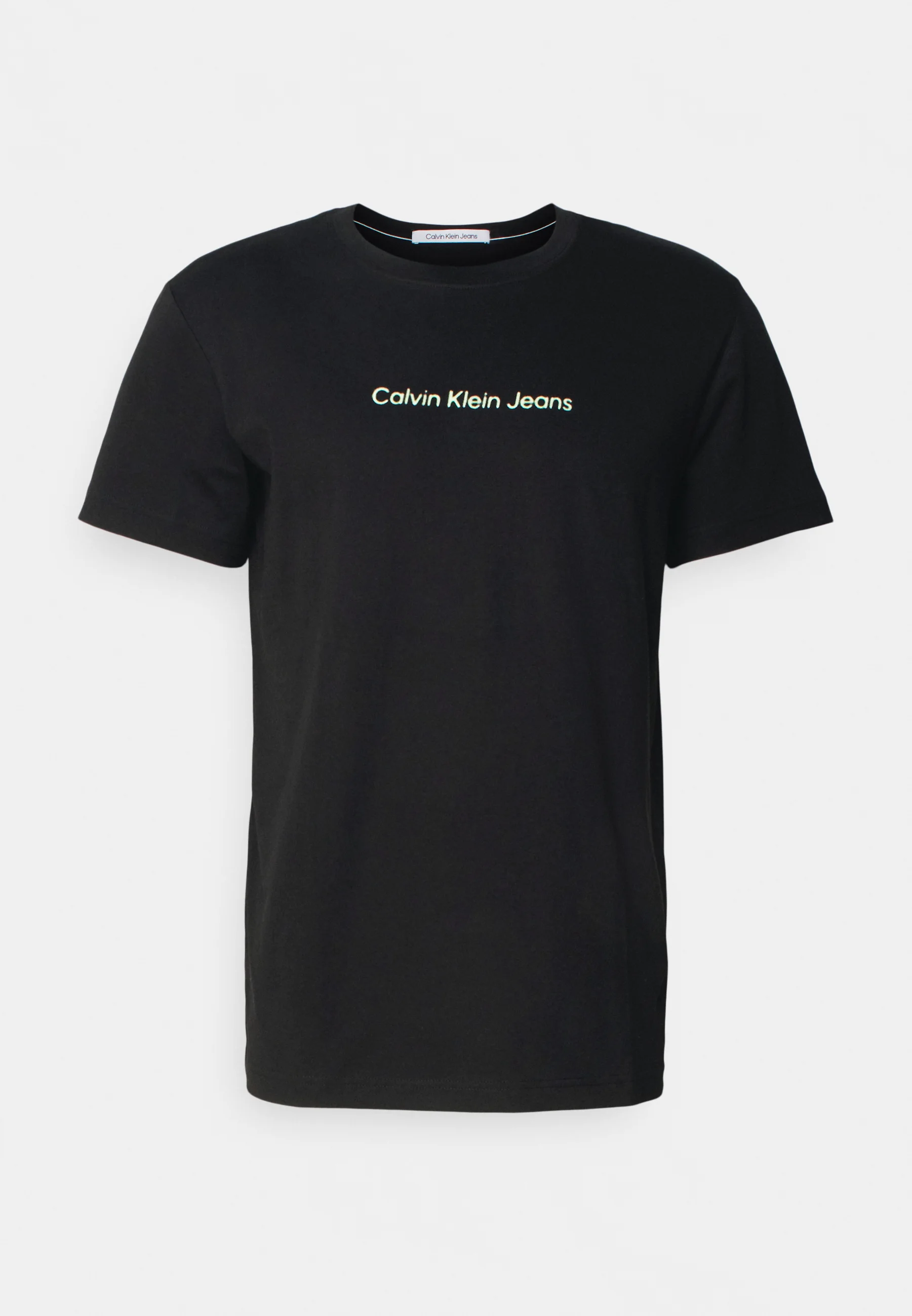 Calvin Klein Jeans MIRRORED LOGO TEE UNISEX - Camiseta con estampado