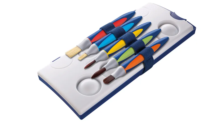 Pelikan Grundschul-Pinsel-Set griffix Synthetik