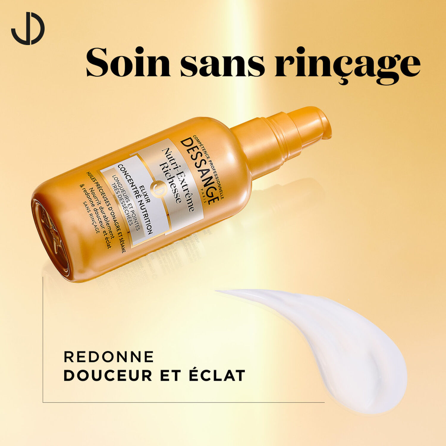 Dessange Nutri-Extrême Richesse Shampooing Concentré Nutrition Huile d'Onagre & Sésame