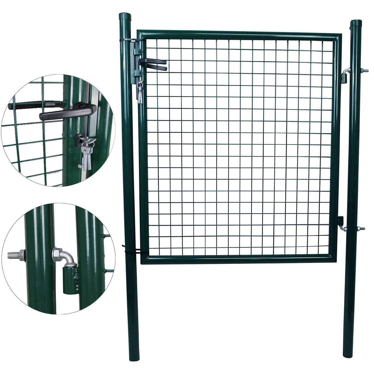 TOP MULTI Gartentor Gartentüre Zauntüre grün