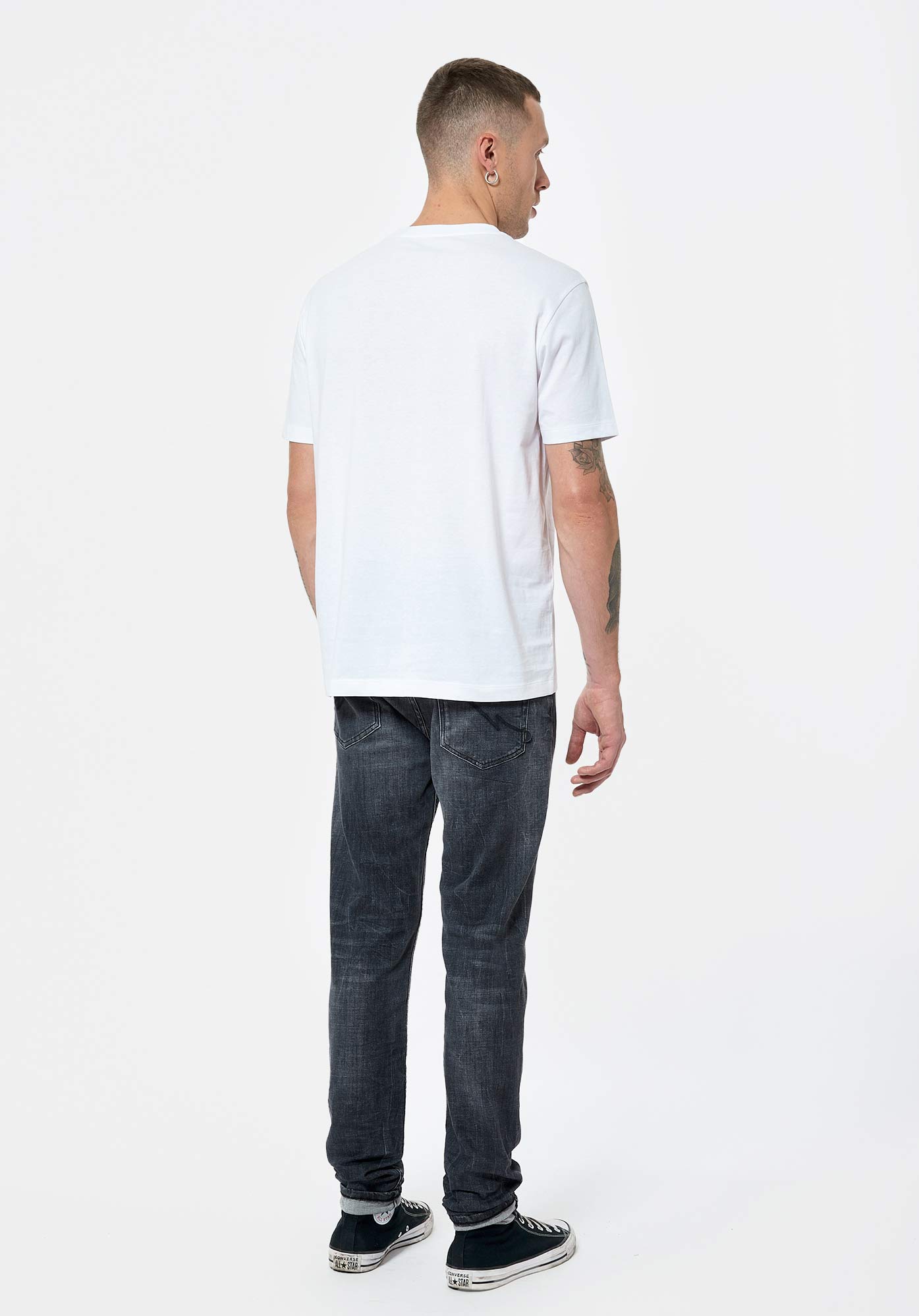 BRYZO  T-shirt blanc Homme en 100% coton bio