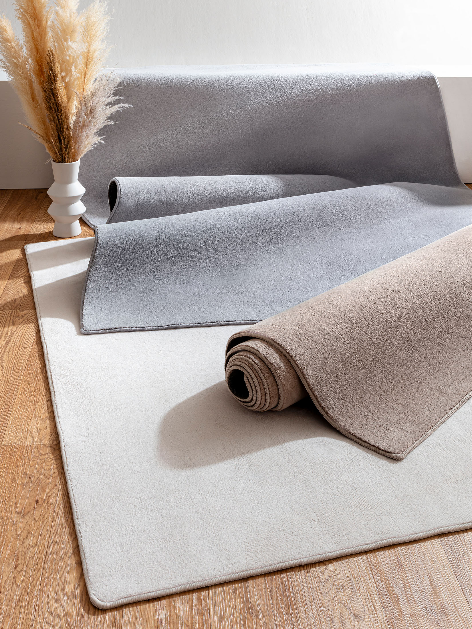Fairbanks Hochflor-Teppich, Beige