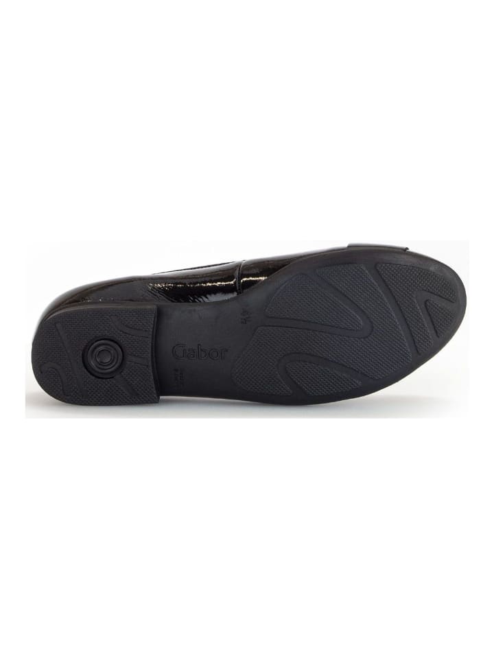 Gabor Ballerinas in Schwarz Lack günstig kaufen