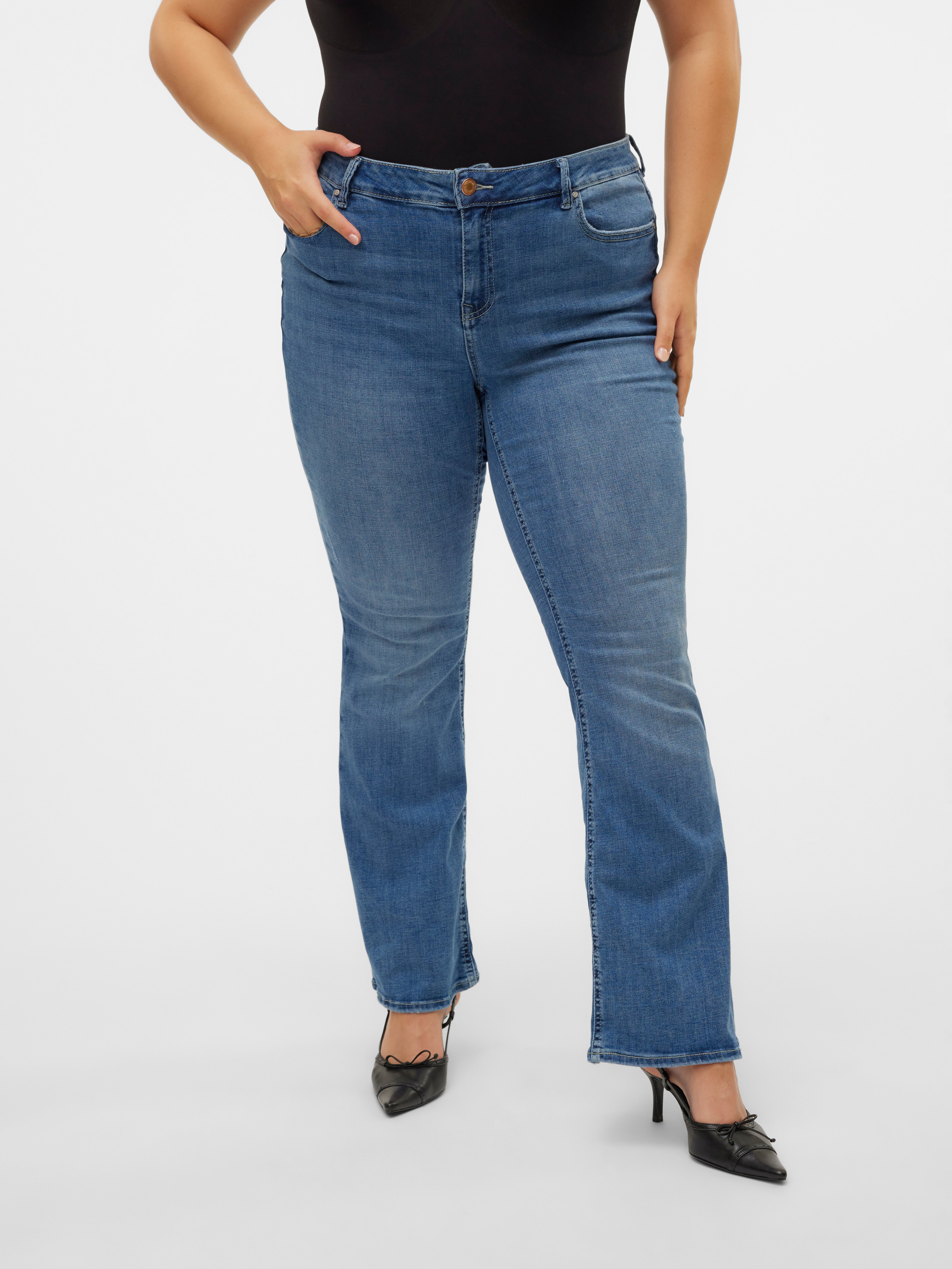 VMCFLASH Mid Rise Ausgestellt Jeans