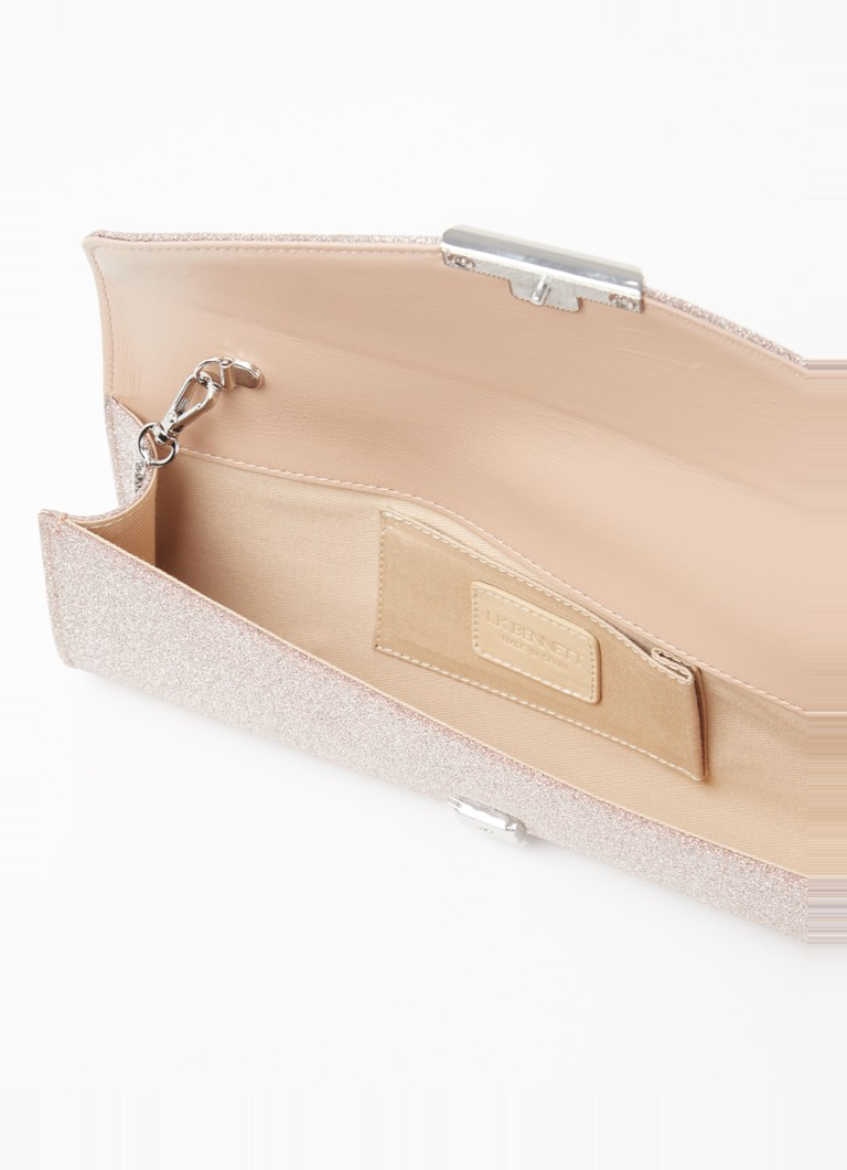 LKBennett Lucille clutch with glitter
