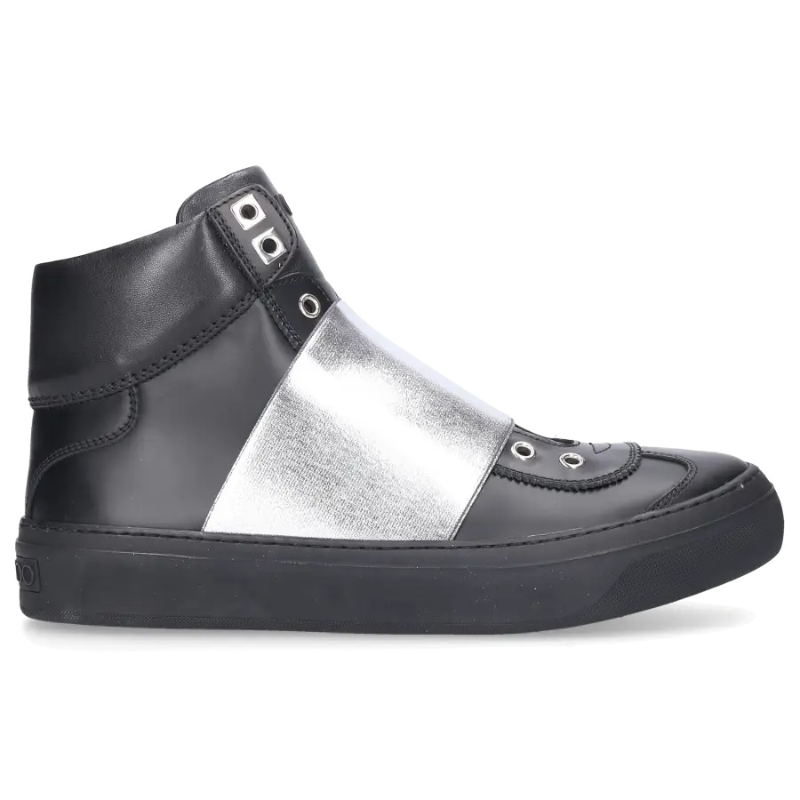 Jimmy Choo - Sneaker high HILLARY Kalbsleder - schwarz