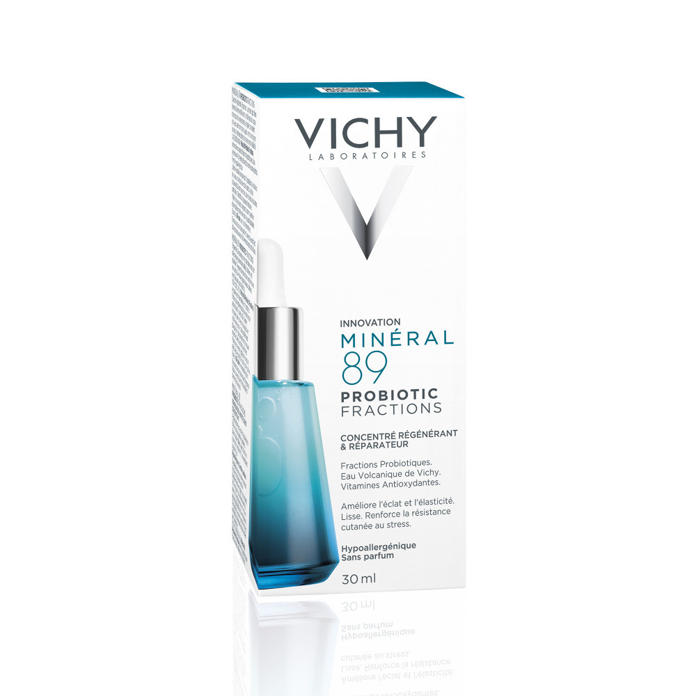 Vichy Minéral 89 Sérum visage régénérant et réparateur enrichi en fractions de probiotiques