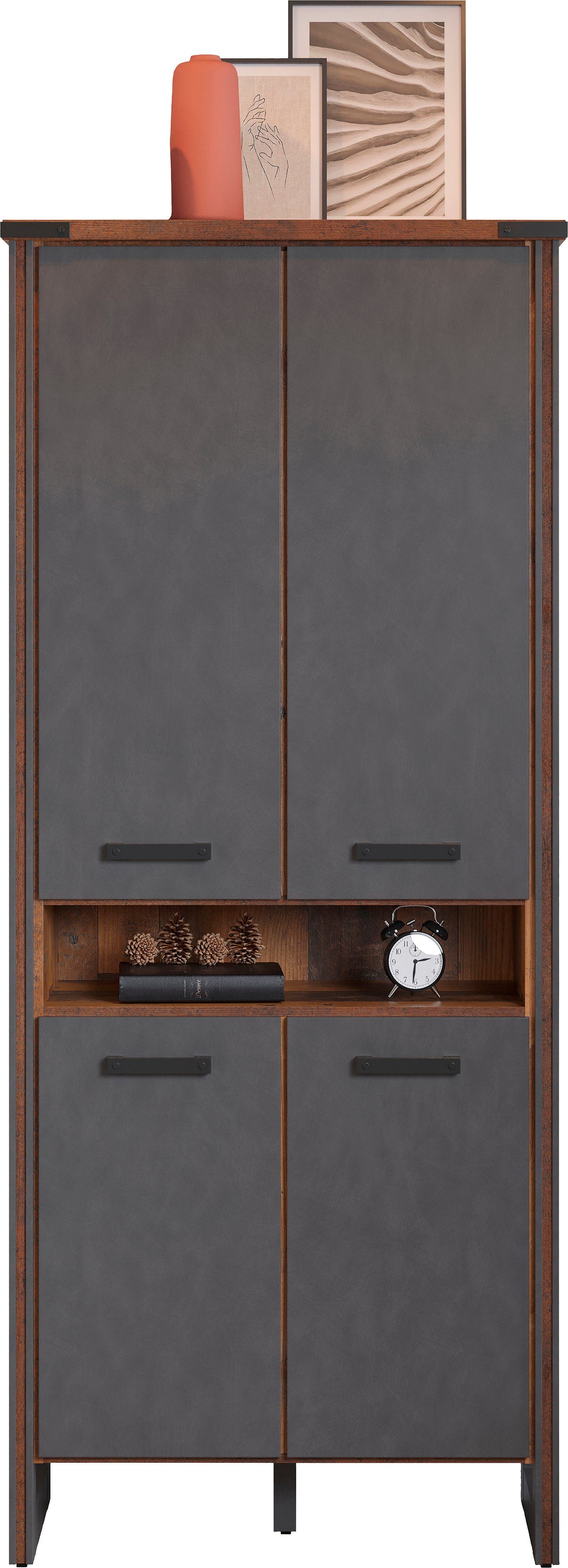 Home affaire Aktenschrank Bristol Extravagantes Design