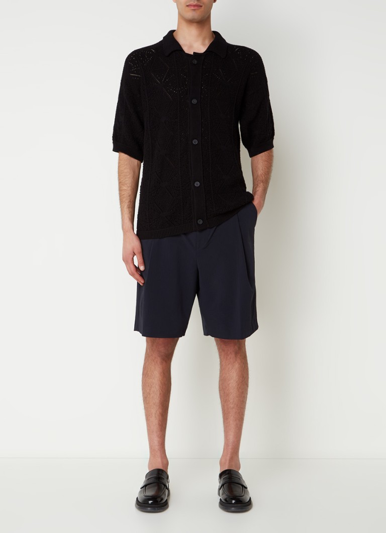 Pantaloni scurți HUGO BOSS cu croi larg și buzunare laterale