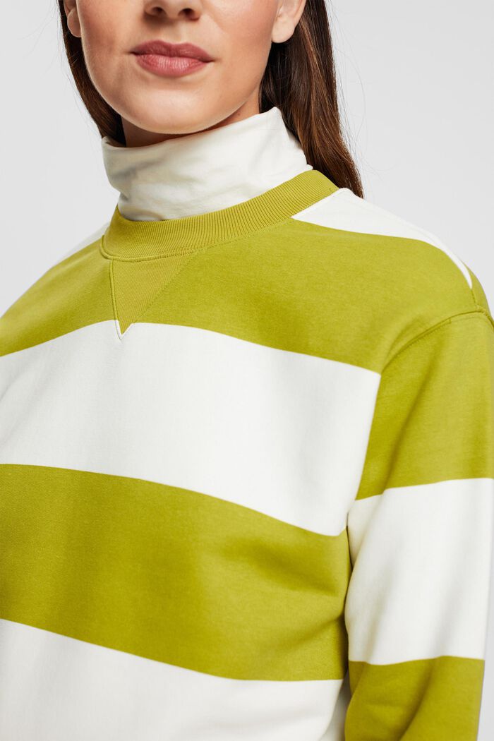 Sweatshirt mit Streifenmuster