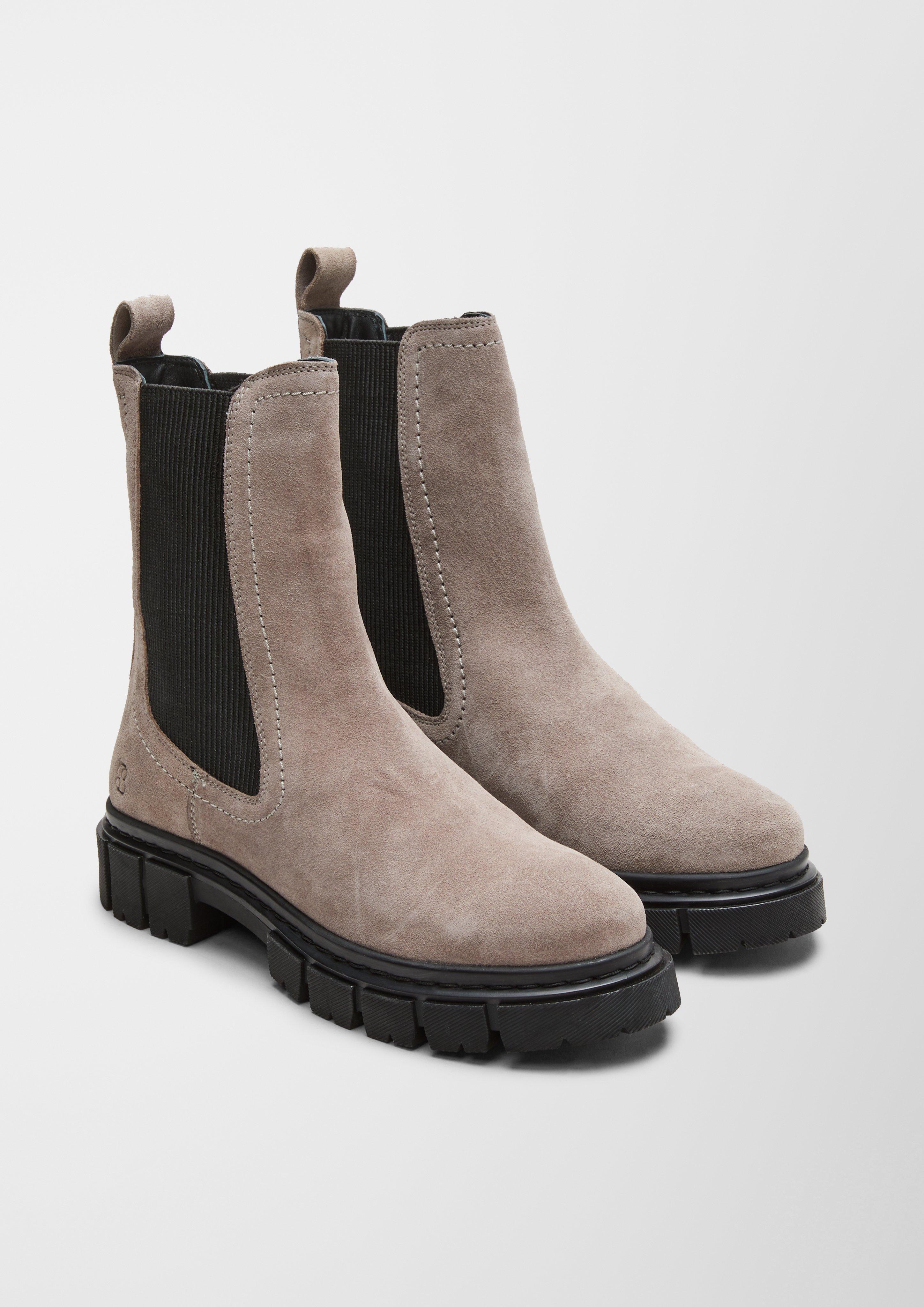 Stiefel aus Veloursleder  6006576-341