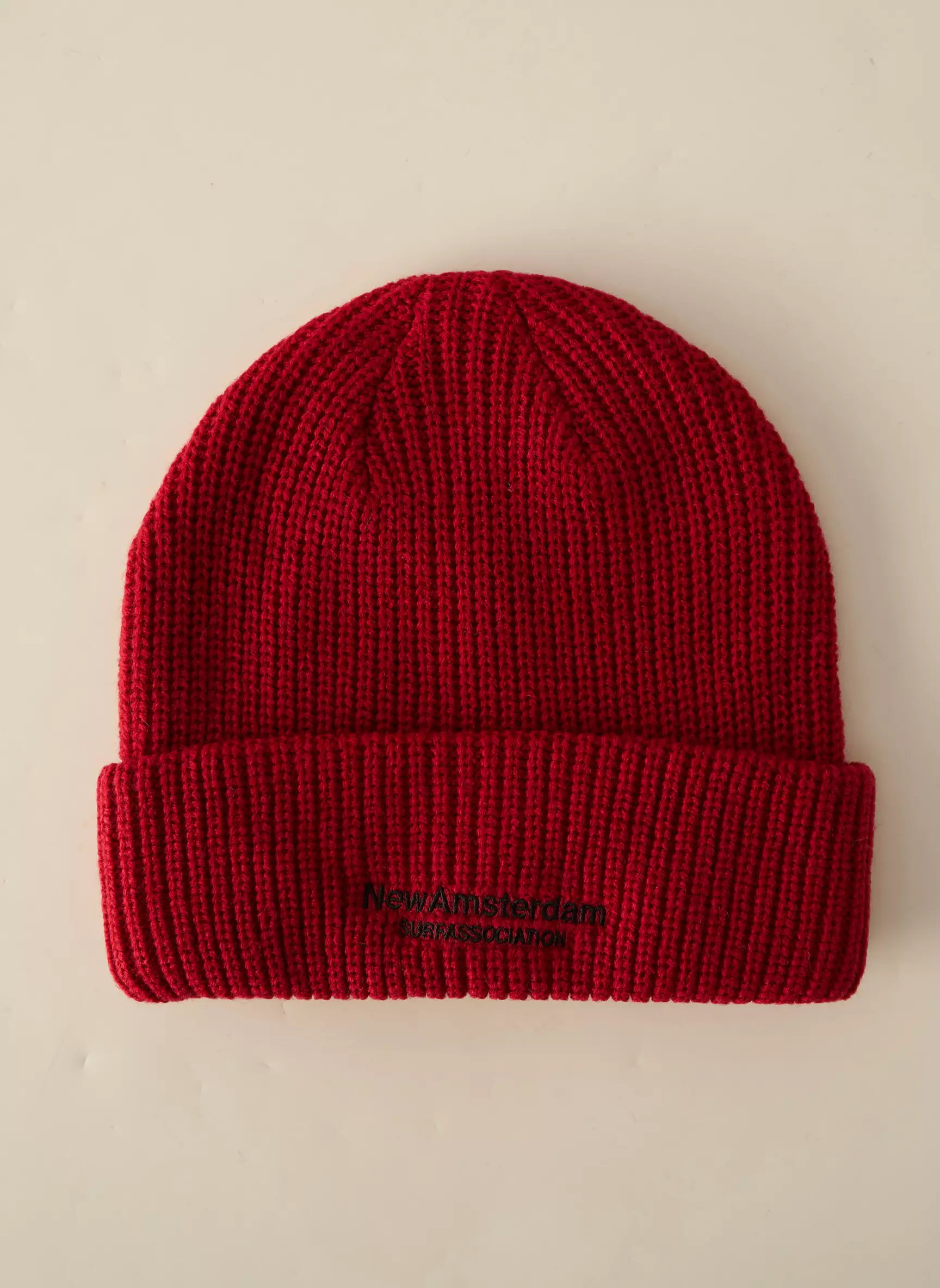 New Amsterdam Surf Association Bonnets Homme couleur rouge