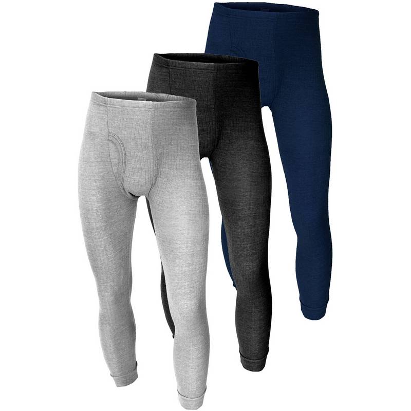 Black Snake 3 Pack Thermo Hosen Cushy Funktionsunterhose Herren