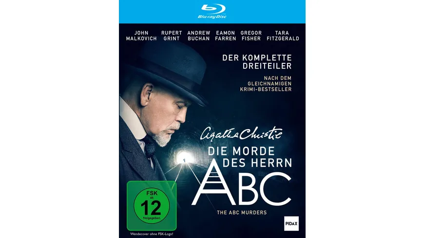 Agatha Christie: Die Morde des Herrn ABC / Starbesetzte Neuverfilmung des Hercule Poirot-Romans mit John Malkovich