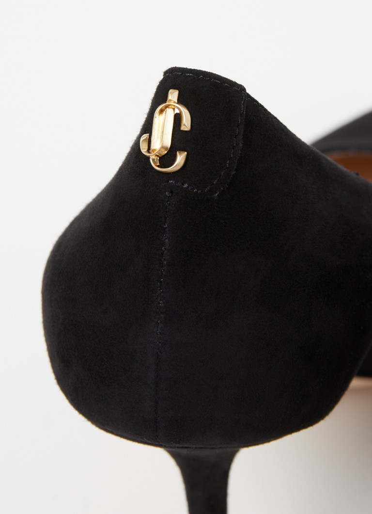 Pantofi cu toc Jimmy Choo Love din piele întoarsă
