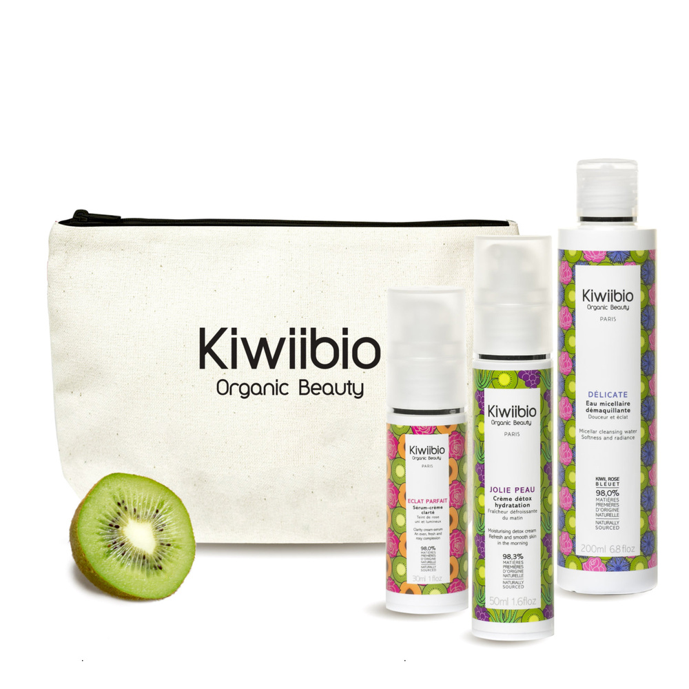 Kiwiibio TROUSSE DETOX Un rituel beauté pour une peau éclatante