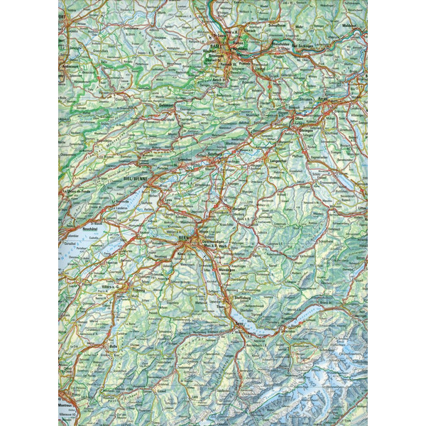 Swisstopo Schweiz 1 : 500 000 - Wanderkarte