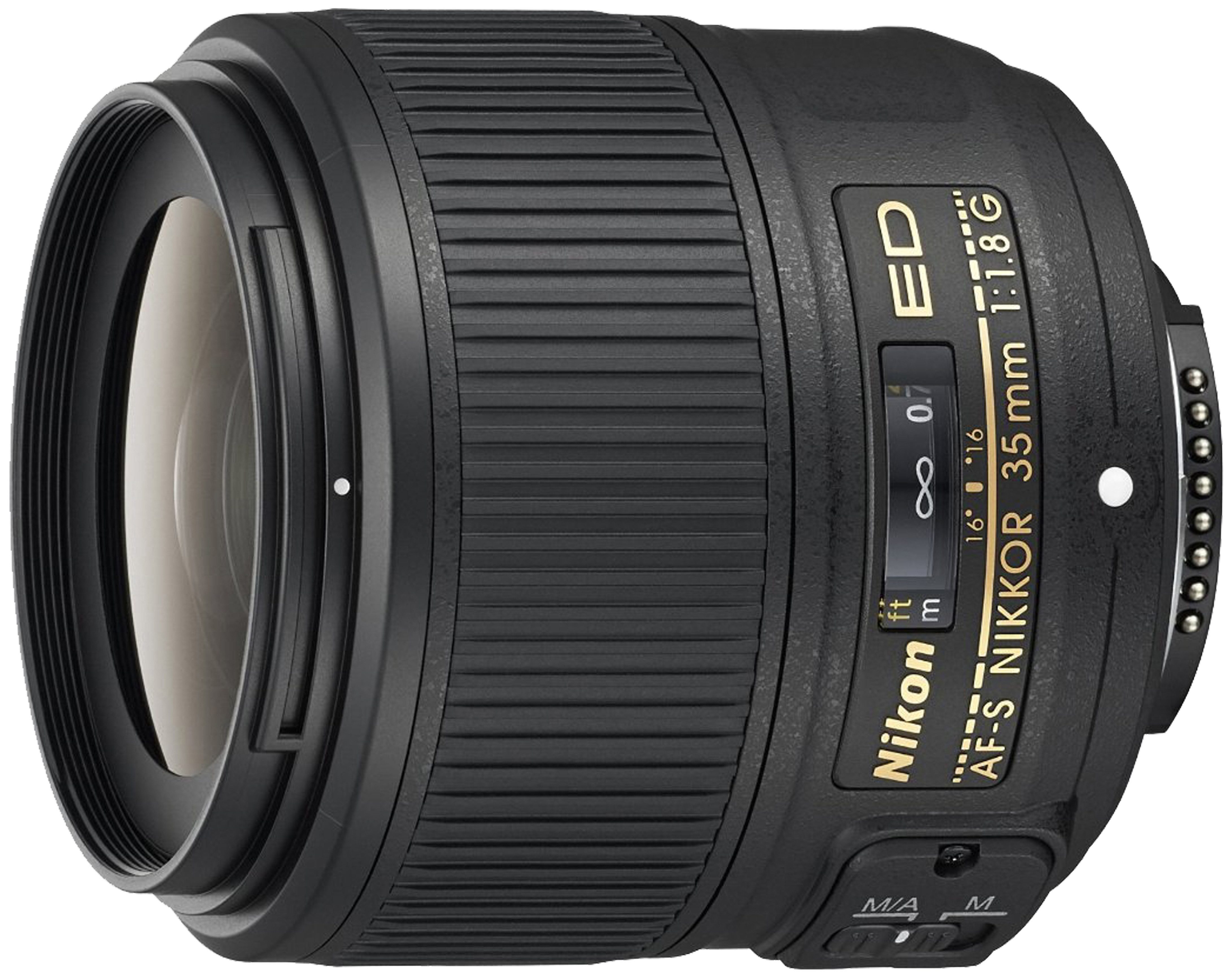 Nikon AF-S NIKKOR 35mm 1:1,8G ED Objektiv, (inkl. HB-70 und CL-0915)