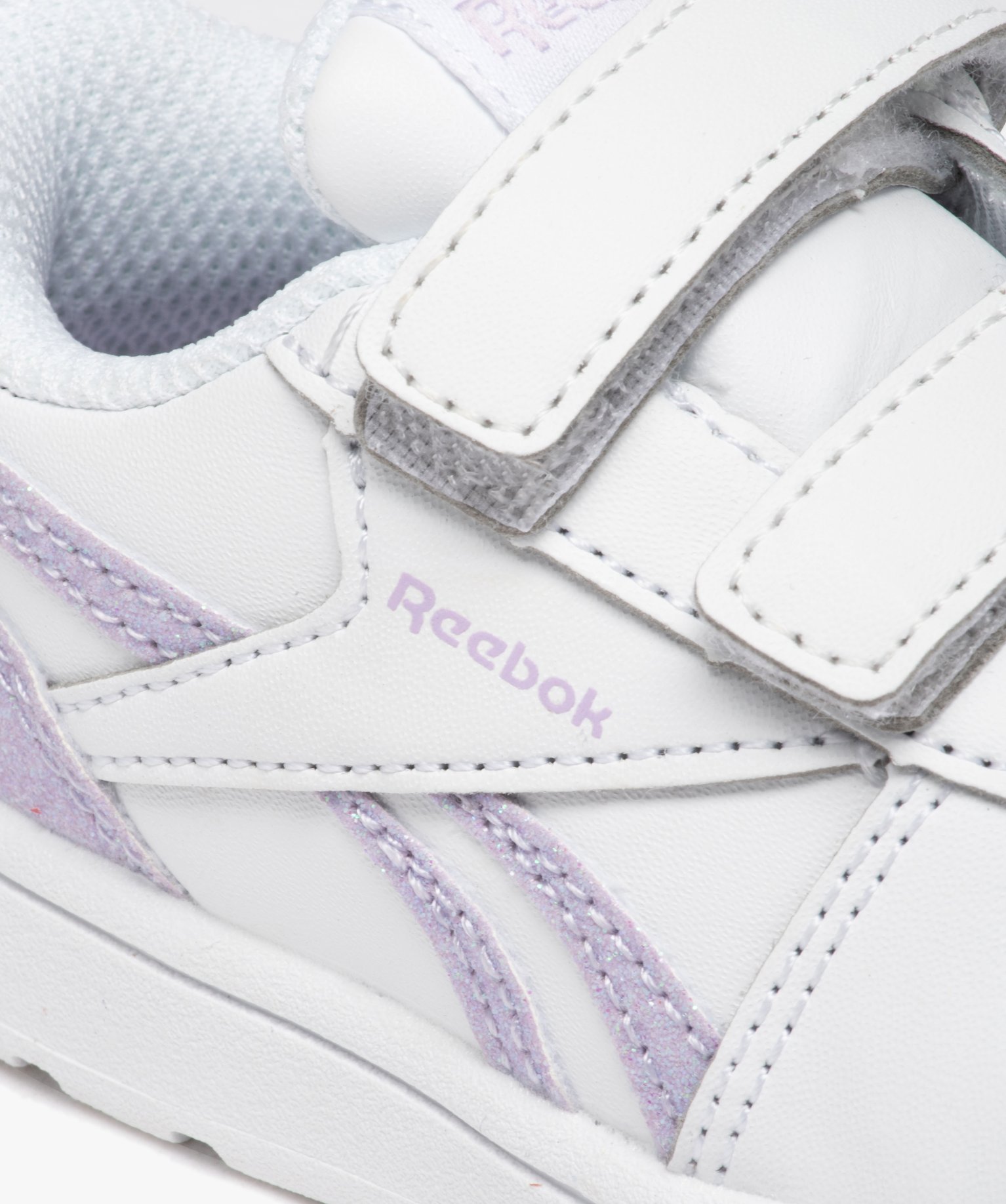 Baskets bébé fille à scratch - Reebok blanc | GEMO