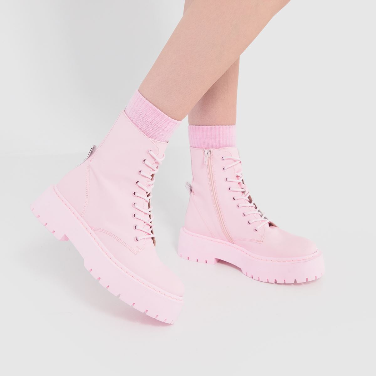 Steve Madden – Skylar-stövlar i ljusrosa