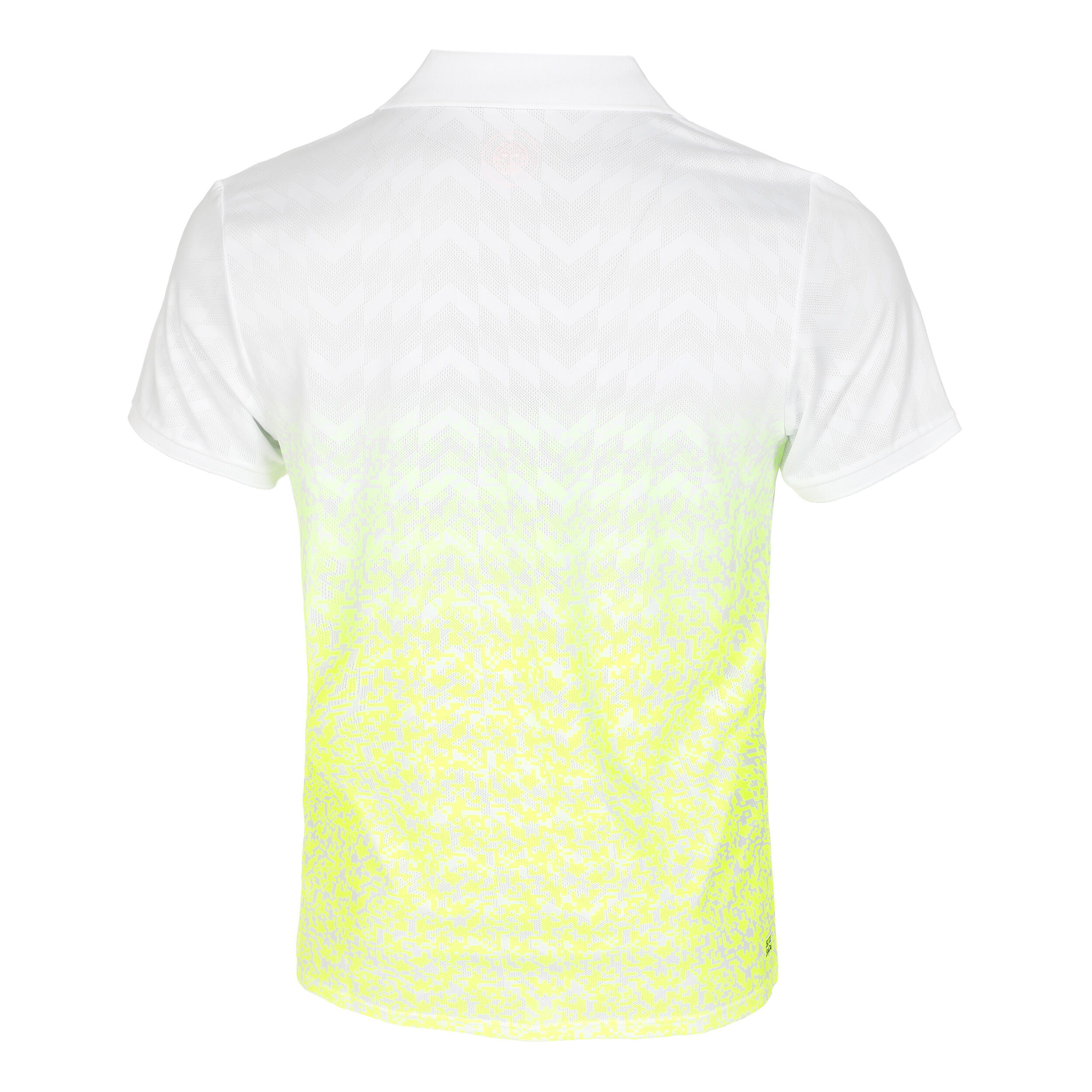 Tano Tech Polo Special Edition Herren - Weiß, Neongelb