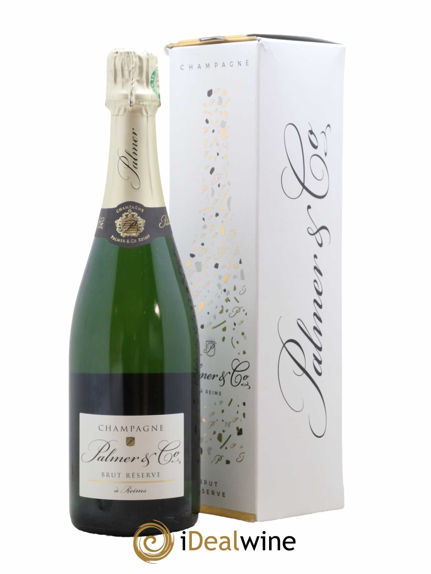 Champagne Brut Réserve Palmer & Co  - Lot de 1 Bouteille