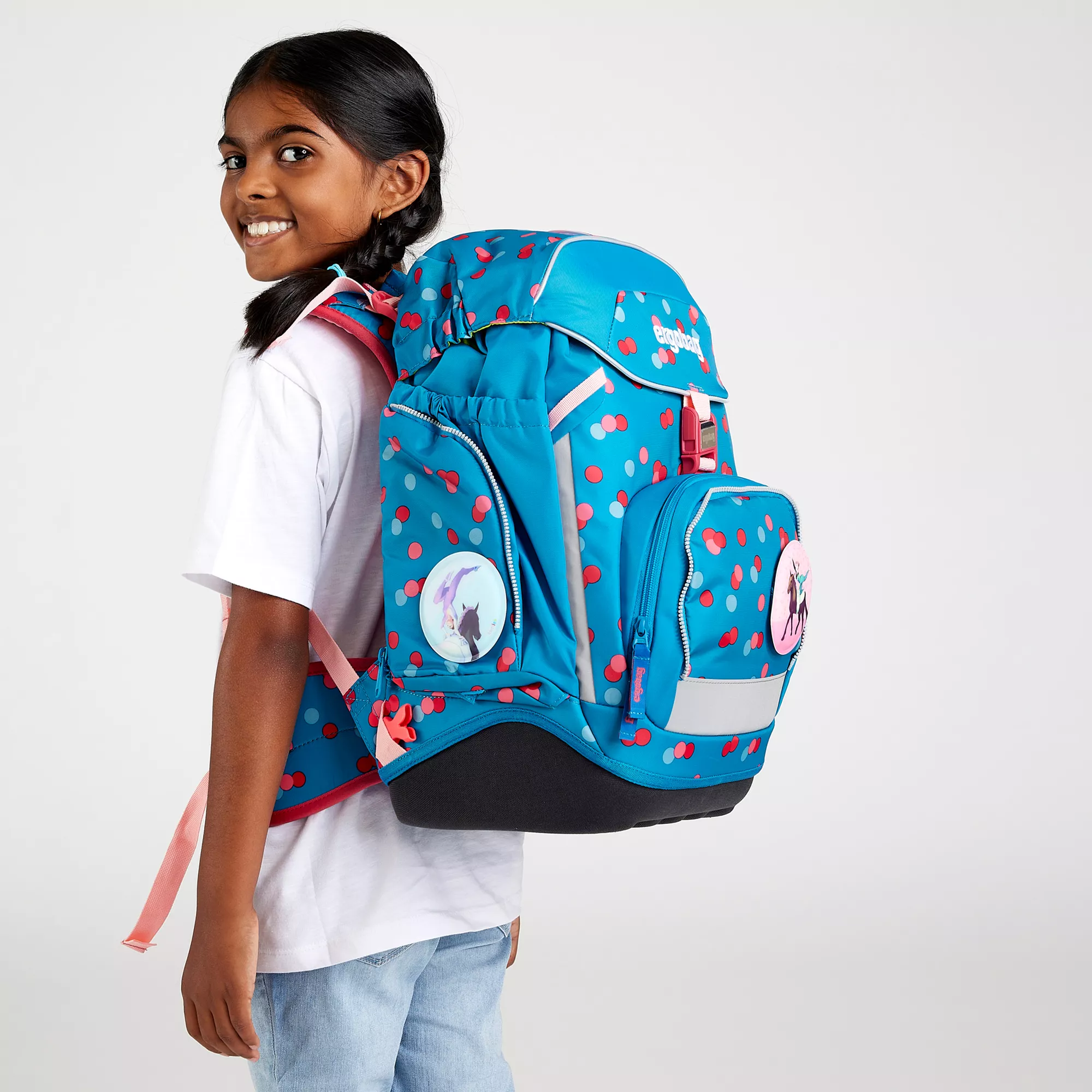 ergobag Schulrucksack-Set Voltibär