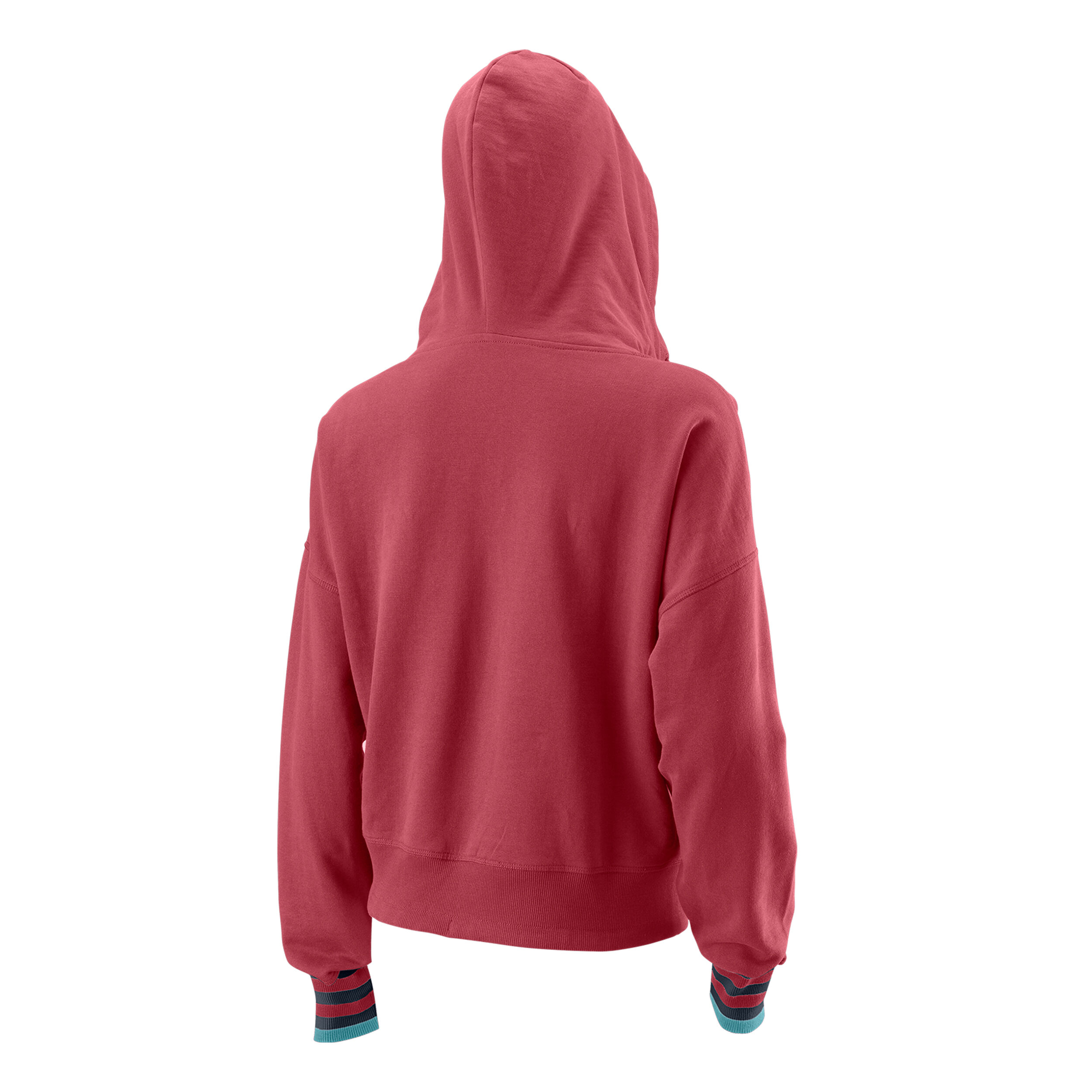 Script Eco Hoody Damen - Rot, Blau