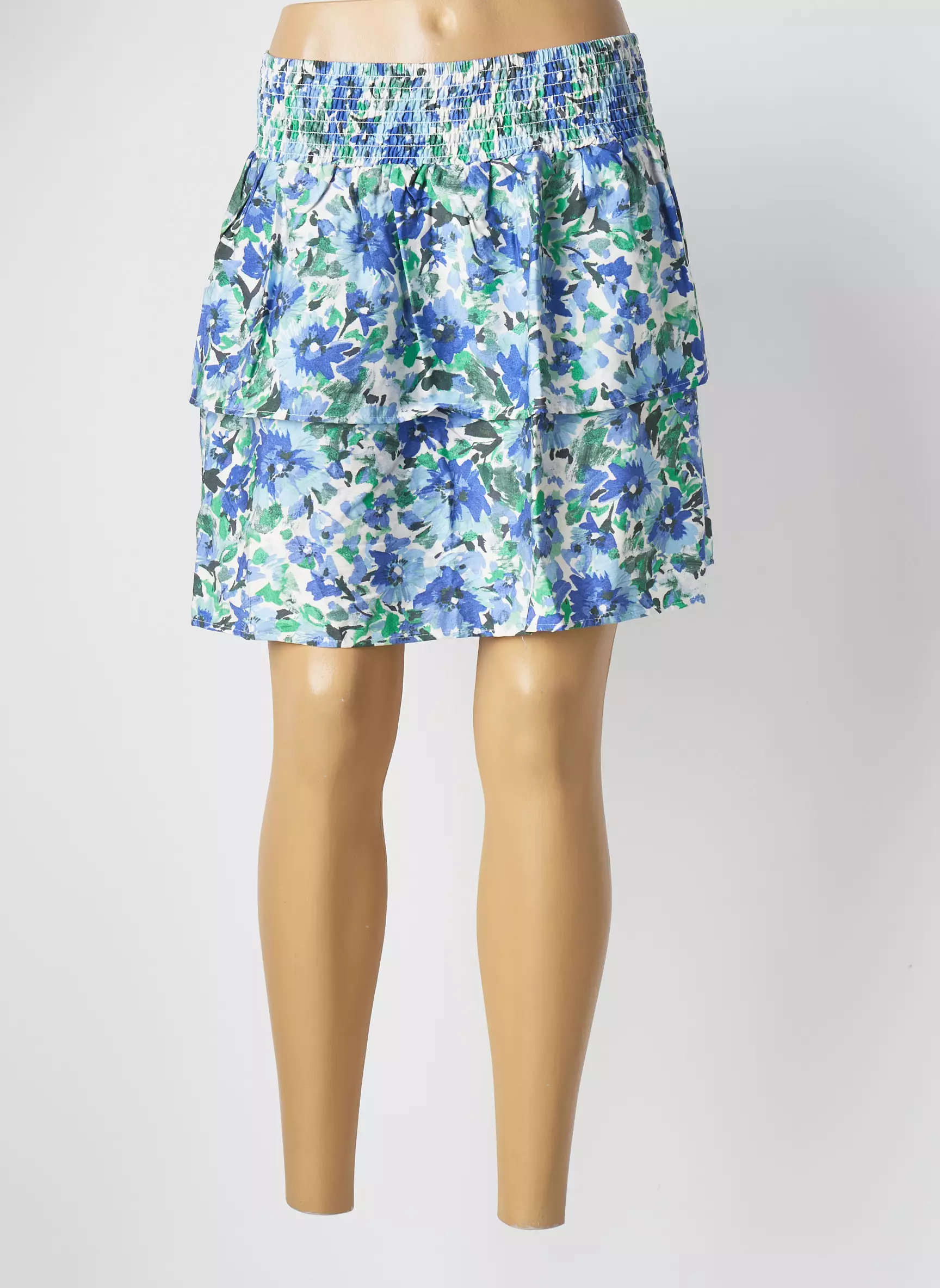 Grace Mila Jupes Courtes Femme couleur bleu
