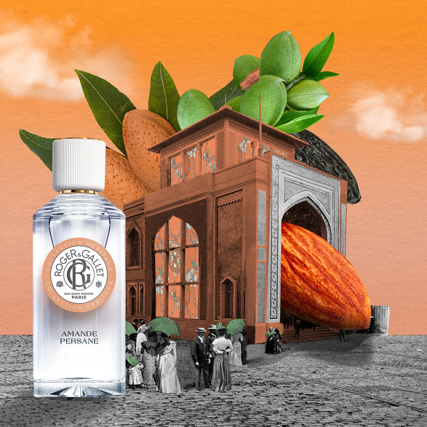 Roger&Gallet Amande Persane Eau Parfumée Bienfaisante 100ml