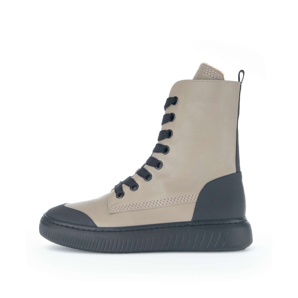 Gabor comfort Schnürstiefelette beige