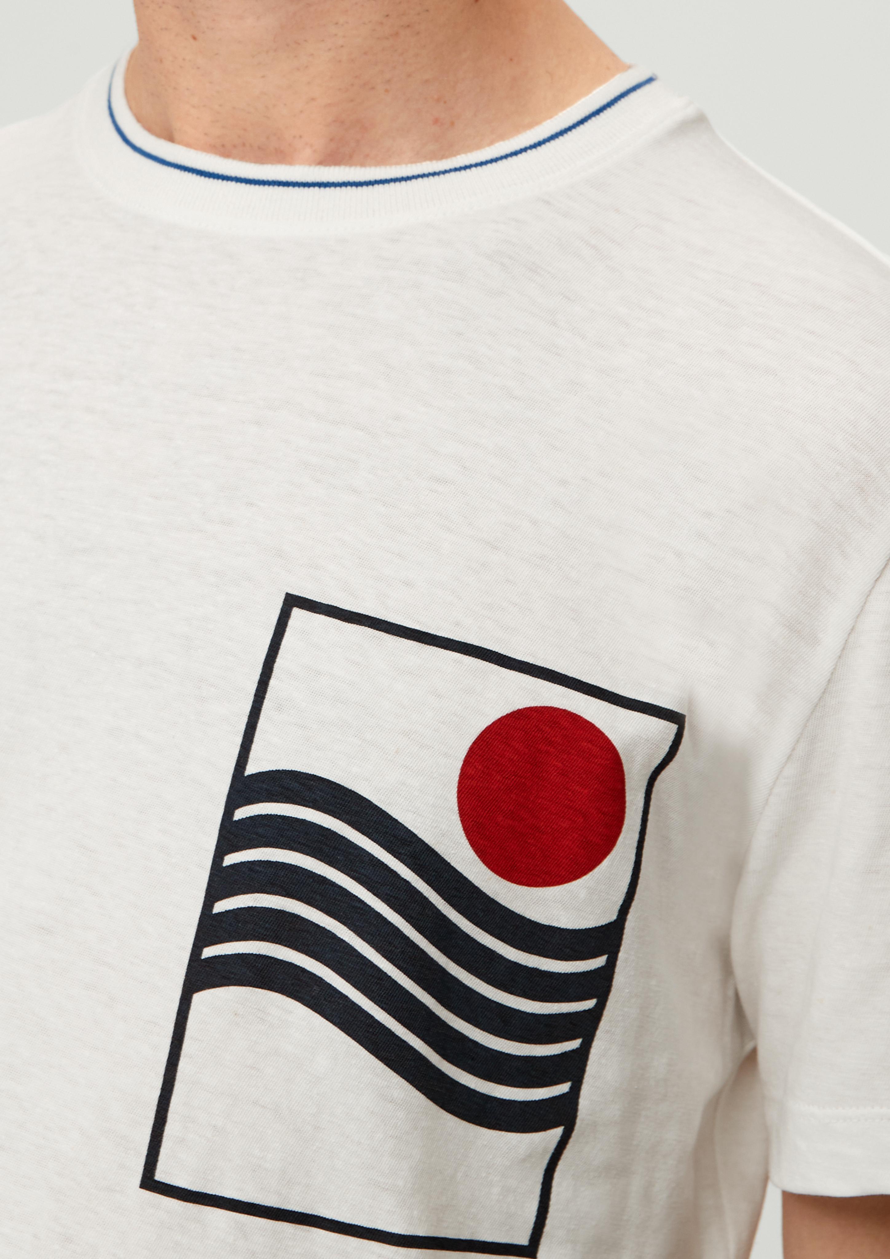 T-Shirt aus Leinenmix  2131576-01D1