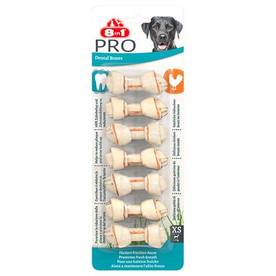 8in1 Pro Dental Kauknochen Huhn