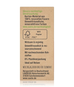 Sante Feste HAPPINESS Duschpflege Bio-Orange & Mango Duschgel-80 g