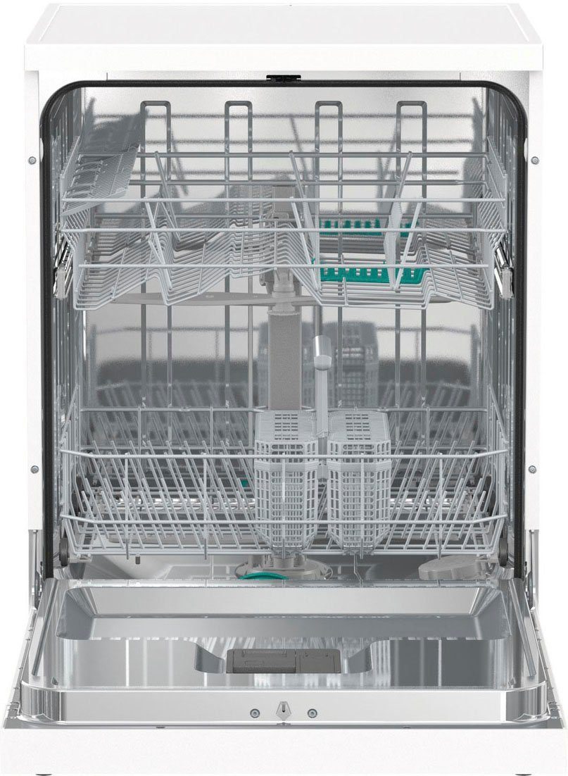 GORENJE Standgeschirrspüler, GS 642E90W, 11 l, 13 Maßgedecke, Total AquaStop