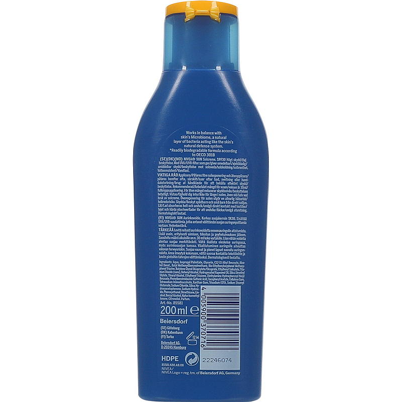 Nivea Nivea Sun SPF30 200 ml lotion Protect
