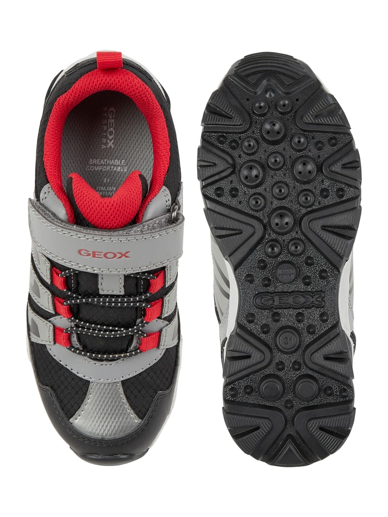 Sneaker mit Klettverschluss - wasserdicht Modell 'MAGNETAR BOY WPF B' in schwarz