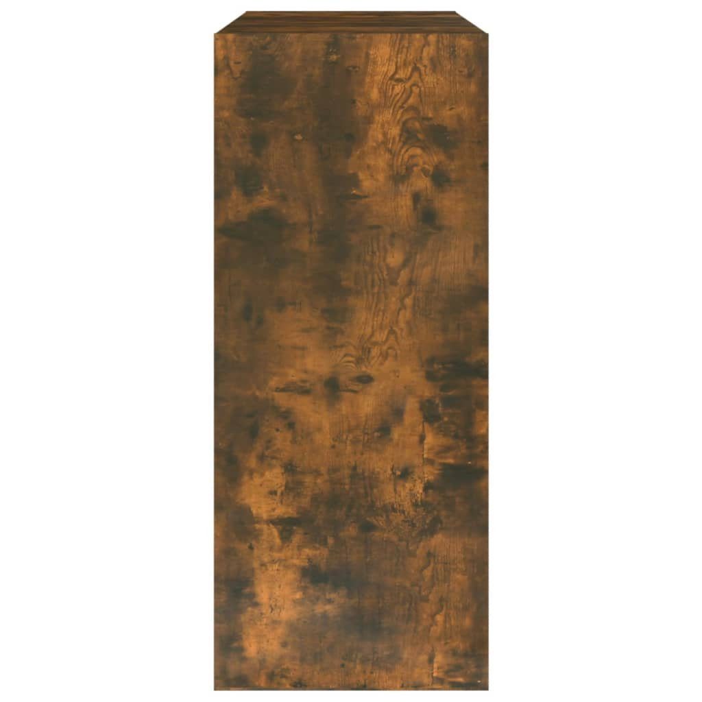 vidaXL Bücherregal Bücherregal/Raumteiler Räuchereiche 80x30x72 cm, 1-tlg.