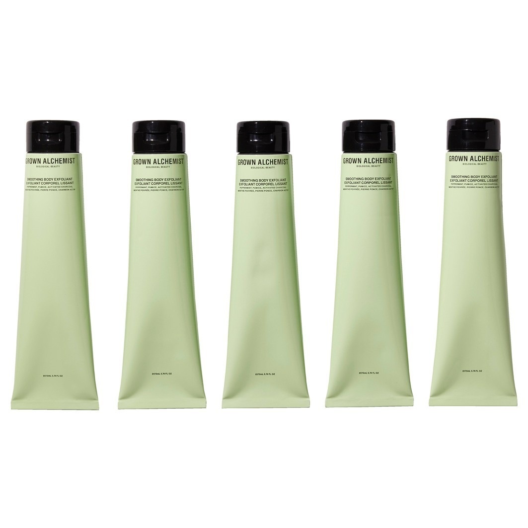 Smoothing Body Exfoliant: Peppermint. Pumice. Activated Charcoal
